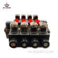 4Z50 13GPM Válvula direccional de monobloque hidráulico solenoide